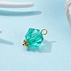 Transparent Acrylic Pendants PALLOY-JF00752-3