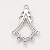 Tibetan Style Alloy Chandelier Components X-TIBEP-S312-28AS-NR-2
