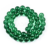 Transparent Glass Beads Strands GLAA-T032-T6mm-21-2