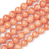Natural Mashan Jade Beads Strands DJAD-8D-18-2-1