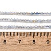 Natural Aquamarine Beads Strands G-RM2025-A46-2mm-B-5