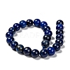 Natural Lapis Lazuli Beads Strands X-G-G087-8mm-2