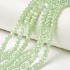 Electroplate Glass Beads Strands EGLA-A034-J4mm-T03-1