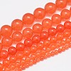 Natural & Dyed Malaysia Jade Bead Strands X-G-A146-8mm-A07-3