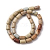 Natural Aqua Terra Jasper Beads Strands G-L624-C03-12x8mm-3