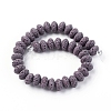 Natural Lava Rock Beads Strands G-F671-01A-15-2