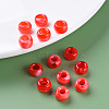 Acrylic European Beads MACR-S375-002B-M-7