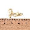 Brass Lobster Claw Claps KK-K408-13G-3