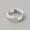 925 Sterling Silver Split Rings STER-WH0011-28S-01-1