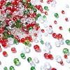 150G Christmas Themed Glass Beads GLAA-YWC0004-05-1
