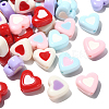 100Pcs Opaque Acrylic Beads SACR-CJ0001-25-1