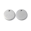 Non-Tarnish 304 Stainless Steel Charms STAS-Q308-09F-P-1