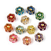 Plastic Flower Beads KY-T041-26A-M-1