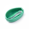Baking Paint Alloy Beads PALLOY-CJC0001-18G-2