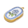 Printed Porcelain Pendants X-STAS-C183-03B-04-2