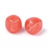 Opaque Acrylic Beads OACR-ZX006-33E-2