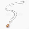 304 Stainless Steel Tiered Necklaces NJEW-F239-04P-2