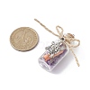 Glass Jar Glass Bottles Pendants PALLOY-JF02481-2