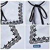 1Pc Detachable Organza Collars AJEW-GF0007-70-6
