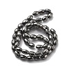 Synthetic Magnetic Hematite Beads Strands G-P518-07B-4