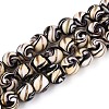 Handmade Gold Sand Lampwork Beads LAMP-T024-11A-3