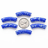 Opaque Spray Painted Acrylic Beads MACR-S372-002F-B02-3