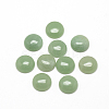 Natural Green Aventurine Cabochons X-G-R416-14mm-43-1