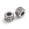 304 Stainless Steel Beads STAS-F237-24AS-1