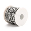 Tarnish Resistant 304 Stainless Steel Cuban Link Chains CHS-K016-03C-P-3