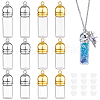 10Pcs 5 Styles Glass Pendants GLAA-NB0001-76-1