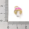 Real 18K Gold Plated Rack Plating Brass Enamel Charms X-KK-M293-24G-01-3