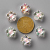 Transparent Acrylic Beads TACR-S152-06B-SS2112-3