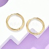 Ion Plating(IP) 304 Stainless Steel Huggie Hoop Earrings EJEW-F111A-19mm-G-1