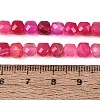 Natural Banded Agate/Striped Agate Beads Strands G-S359-374B-5