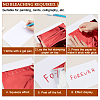 60 Sheets 3 Colors A4 Hot Foil Stamping Paper DIY-FH0003-94-3