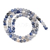 Natural Sodalite Round Bead Strands G-E334-4mm-08-7