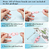 12Pcs Alloy Beadable Keychain Bar KEYC-SC0001-44-4