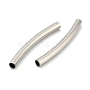 Non-Tarnish 304 Stainless Steel Tube Beads STAS-B047-27H-P-2
