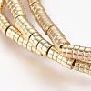 Electroplated Non-magnetic Synthetic Hematite Beads Strands X-G-G826-09G-2mm-3