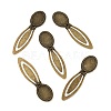 Vintage Tibetan Style Alloy Bookmarks Cabochon Settings X-TIBE-Q032-27AB-NR-3