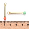 Brass Enamel Pendants KK-S362-032-NR-3