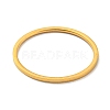 Ion Plating(IP) 304 Stainless Steel Simple Plain Band Finger Ring for Women Men RJEW-F152-05G-A-2