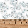 6/0 Inside Colours Fringe Glass Seed Beads SEED-A034-03J-4