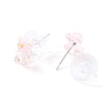 Bling Bear & Candy & Round Resin Stud Earrings Set for Girl Women EJEW-D278-13S-02-3