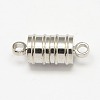 Brass Magnetic Clasps with Loops X-KK-MC028-S-1