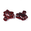 Handmade Lampwork Enamel Beads LAMP-T023-21F-2