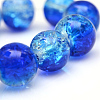 Baking Paint Crackle Glass Bead Strands CCG-S001-6mm-16-1