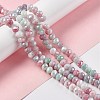 Ombre Effect Dyed Glass Beads Strands X-GLAA-C023-02C-2