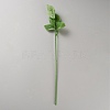 Plastic Leaf Poles AJEW-WH20003-16-2