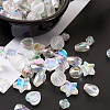 Transparent Acrylic Beads TACR-TA0001-11-14